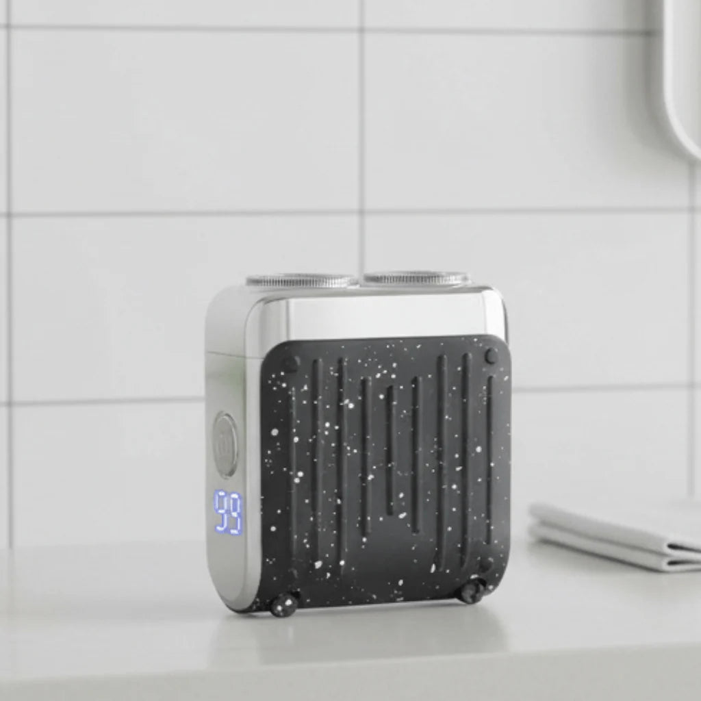Electric Shaver Floating Precision Blades Magnetic Rechargeable 60-Day Battery