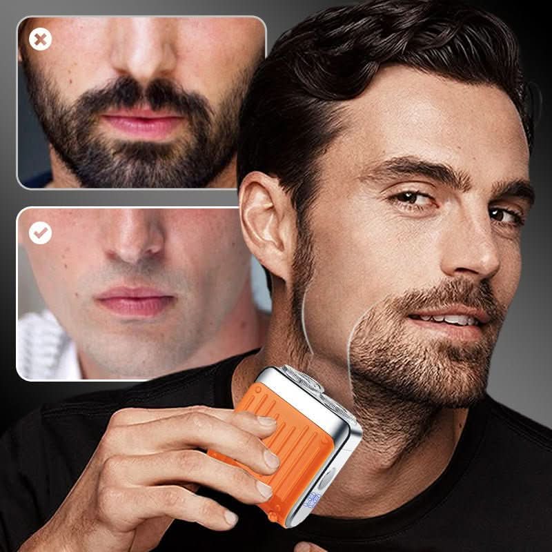 Electric Shaver Floating Precision Blades Magnetic Rechargeable 60-Day Battery