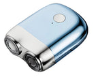 Electric Shaver Palm-Sized IPX7 Waterproof 80-Min Runtime