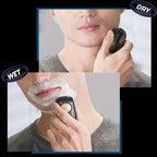 Electric Shaver Six-Blade Stainless Steel USB Rechargeable 60-Day Battery