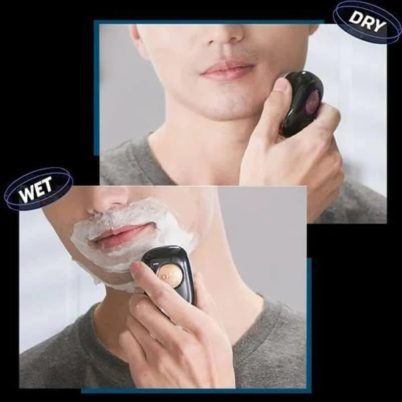 Electric Shaver Six-Blade Stainless Steel USB Rechargeable 60-Day Battery