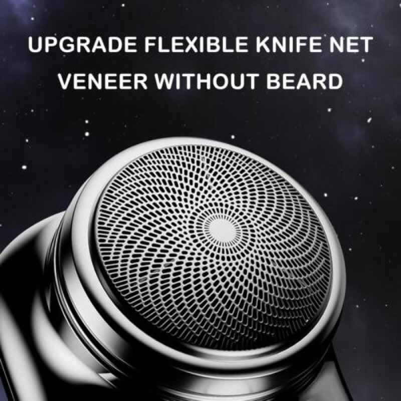 Electric Shaver Six-Blade Stainless Steel USB Rechargeable 60-Day Battery