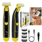 Electric Shaver & Trimmer Stainless Steel Blades 60-Min Runtime