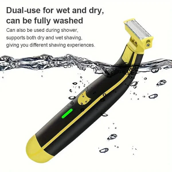 Electric Shaver & Trimmer Stainless Steel Blades 60-Min Runtime