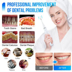 Electric Sonic Toothbrush Multiple Modes & Replaceable Heads