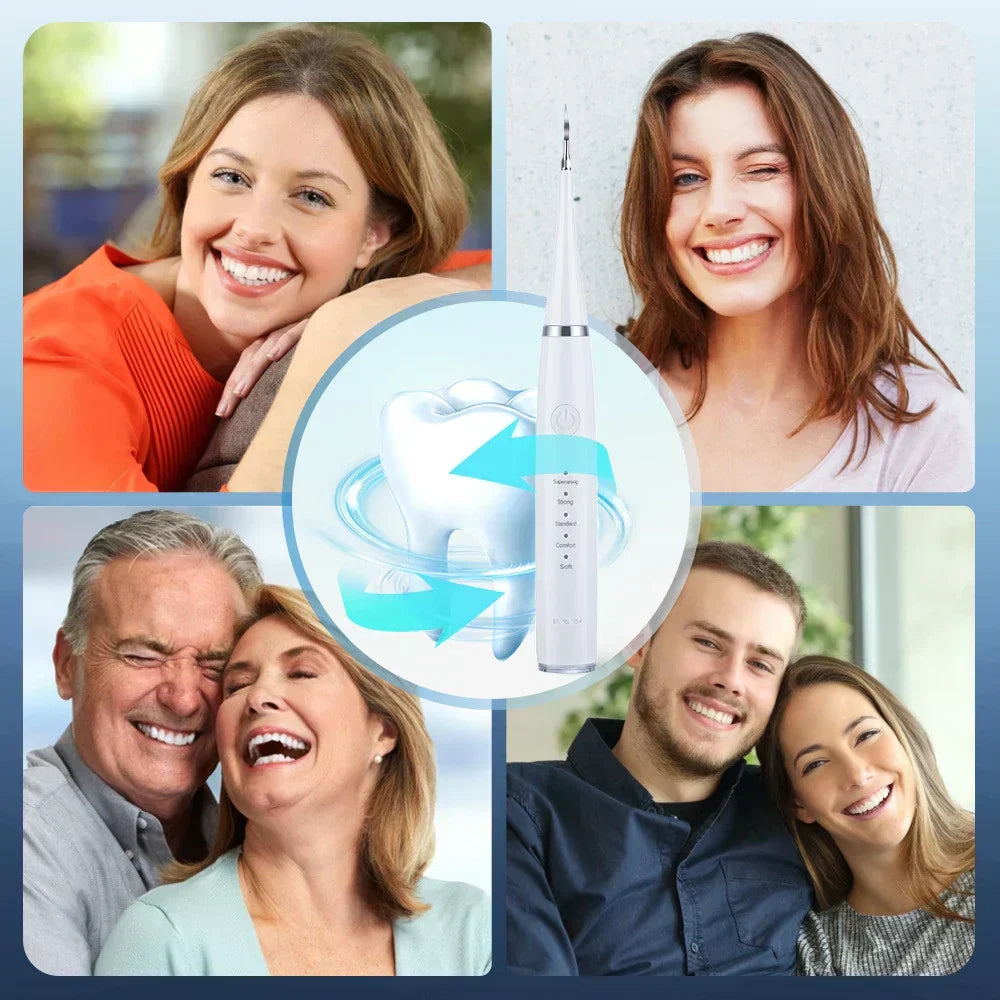 Electric Sonic Toothbrush Multiple Modes & Replaceable Heads