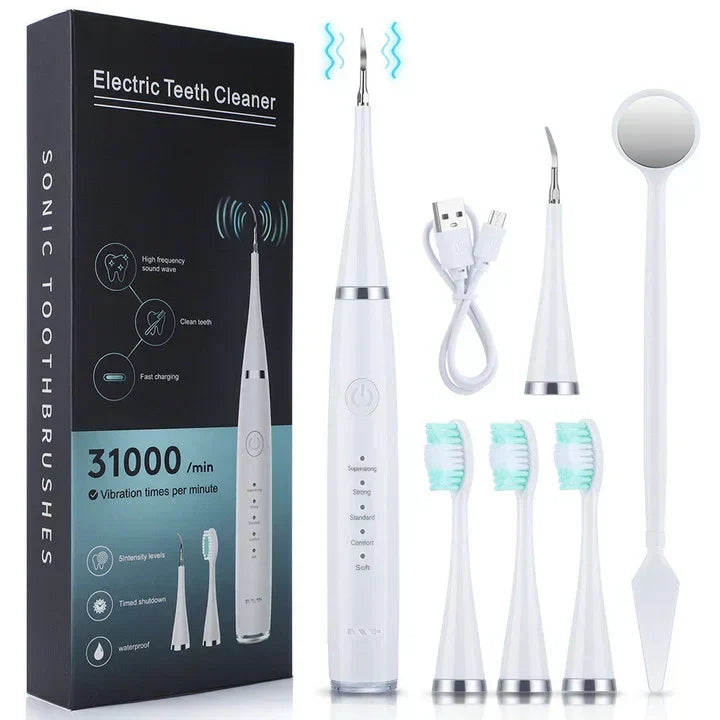 Electric Sonic Toothbrush Multiple Modes & Replaceable Heads