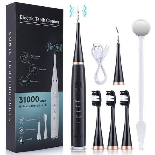 Electric Sonic Toothbrush Multiple Modes & Replaceable Heads