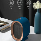 Electric Space Heater Compact Portable Quiet