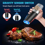 Electric Spice Grinder Hands-Free Adjustable Grind