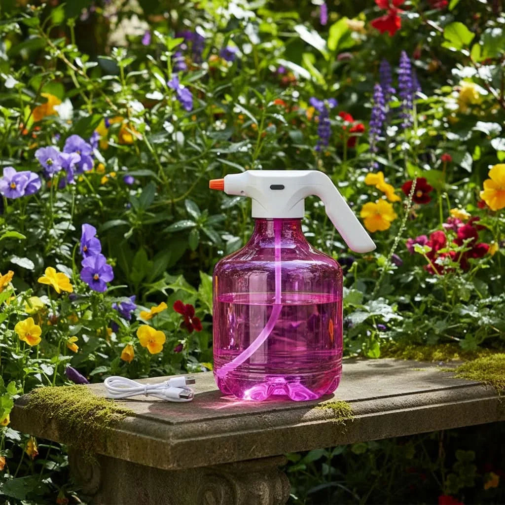 Electric Spray Bottle Fine Mist USB Rechargeable & Portable