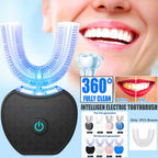 Electric Toothbrush U-Shaped Silicone 360° Clean