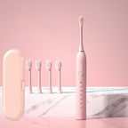 Electric Toothbrush USB Rechargeable & Interchangeable Brush Heads