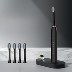 Electric Toothbrush USB Rechargeable & Interchangeable Brush Heads