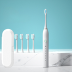 Electric Toothbrush USB Rechargeable & Interchangeable Brush Heads