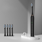 Electric Toothbrush USB Rechargeable & Interchangeable Brush Heads