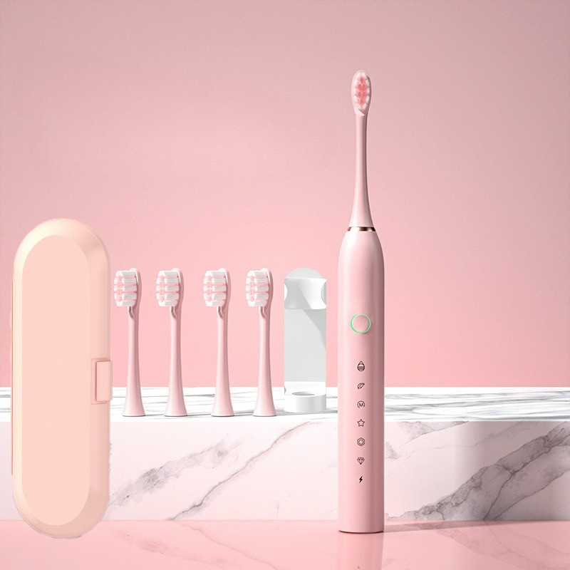 Electric Toothbrush USB Rechargeable & Interchangeable Brush Heads