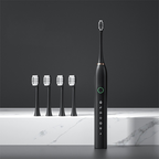 Electric Toothbrush USB Rechargeable & Interchangeable Brush Heads