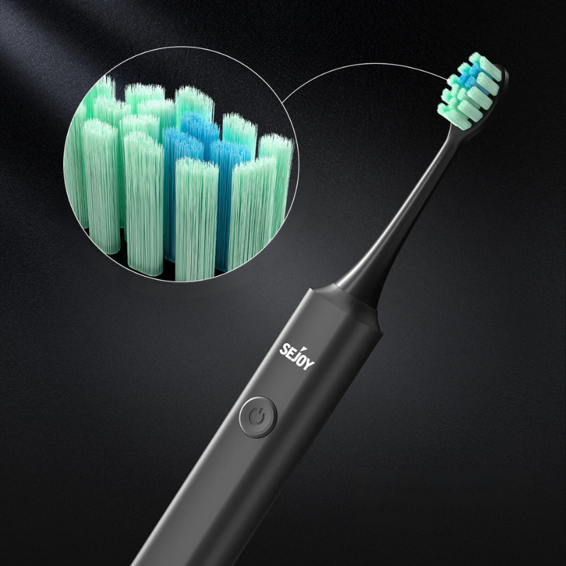 Electric Toothbrush USB Rechargeable & Interchangeable Brush Heads