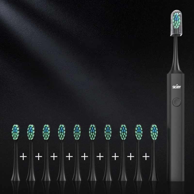 Electric Toothbrush USB Rechargeable & Interchangeable Brush Heads