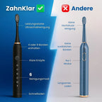 Electric Toothbrush Ultrasonic 40,000 Vibrations Wireless Charging