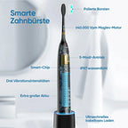 Electric Toothbrush Ultrasonic 40,000 Vibrations Wireless Charging