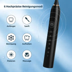 Electric Toothbrush Ultrasonic 40,000 Vibrations Wireless Charging