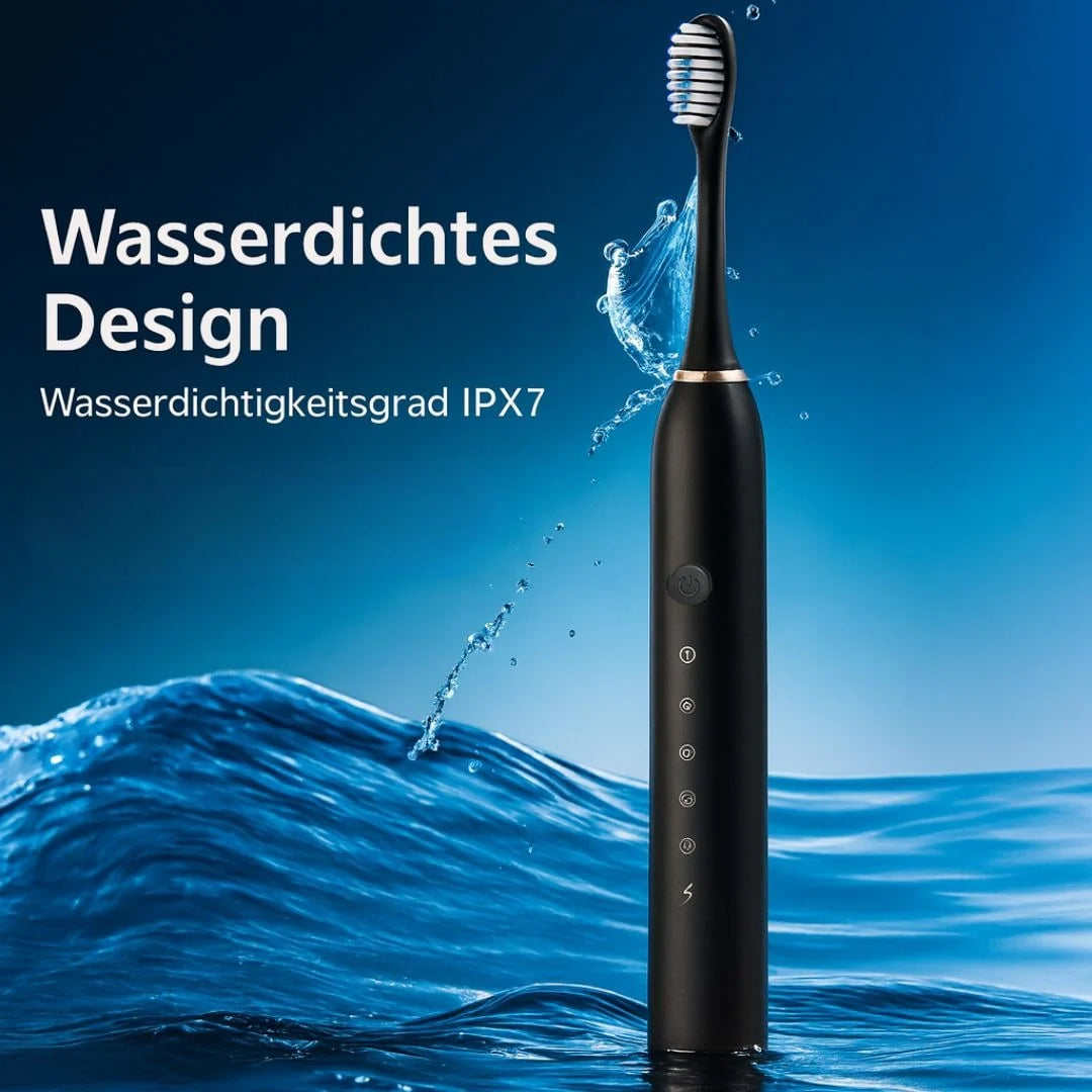 Electric Toothbrush Ultrasonic 40,000 Vibrations Wireless Charging
