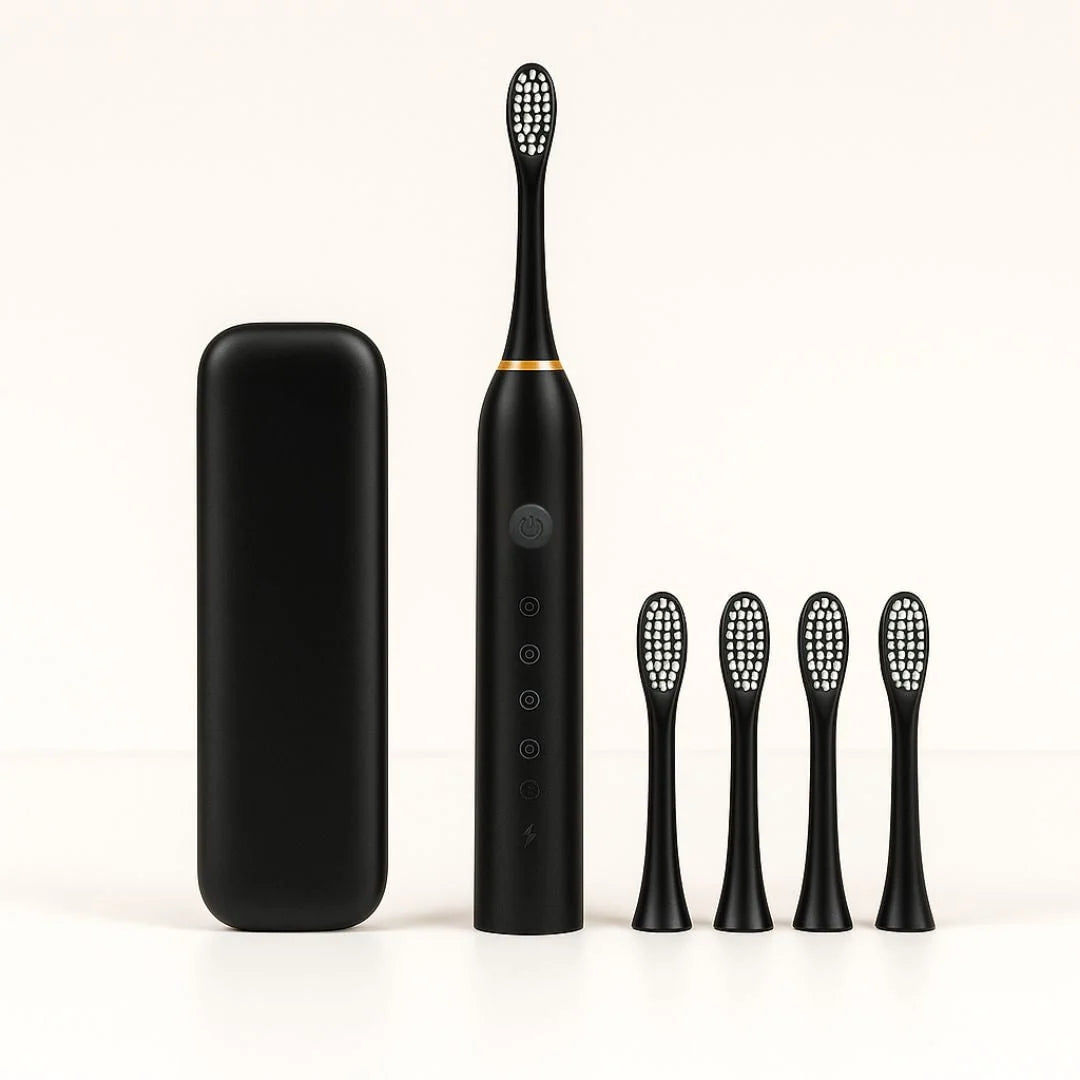 Electric Toothbrush Ultrasonic 40,000 Vibrations Wireless Charging
