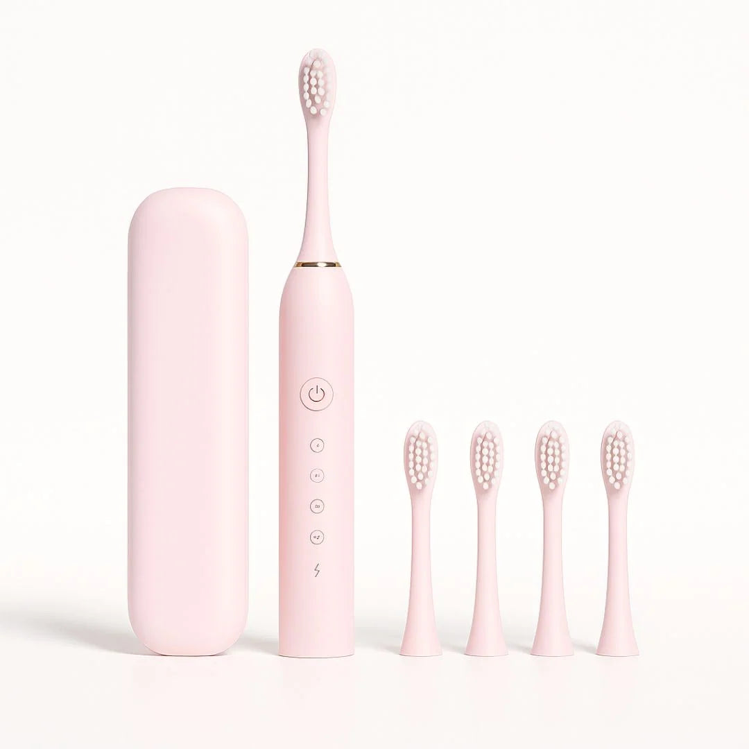 Electric Toothbrush Ultrasonic 40,000 Vibrations Wireless Charging