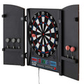 Electronic Dartboard Compact 13 Inch Automatic Scoring & Storage
