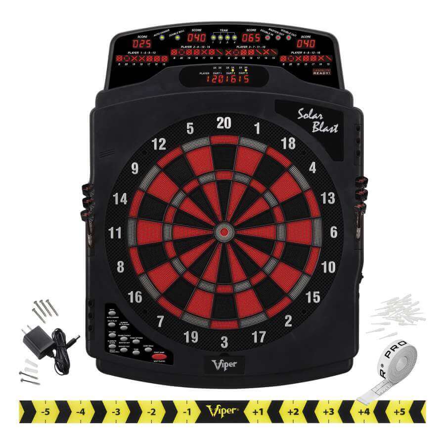 Electronic Dartboard Regulation 15.5 Inch Solid Pine Cabinet