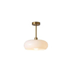 Electroplated Copper Glass Ceiling Light (Flush Or Pendant)