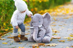Elephant Cushion Ultra-Soft Plush & Machine Washable