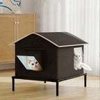 Elevated Pet Bed Stainless Steel Frame Quick-Drying Fabric