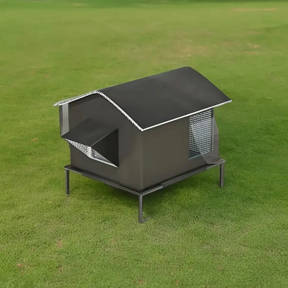 Elevated Pet Bed Stainless Steel Frame Quick-Drying Fabric