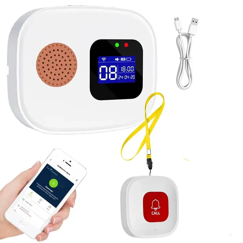 Emergency Button Wearable Waterproof Loud Alarm