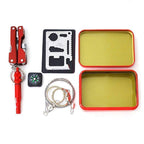 Emergency Kit Compact Metal Case Set of 8
