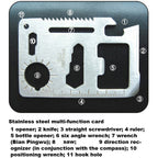 Emergency Kit Compact Metal Case Set of 8