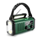 Emergency Radio 10,000mAh Power Bank Solar & Hand Crank