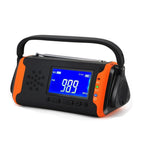 Emergency Radio 4000mAh Hand Crank LED Flashlight & SOS