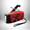 Emergency Radio Hand Crank & Solar 2000mAh Power Bank