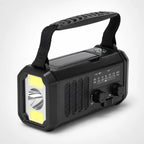 Emergency Radio Hand Crank & Solar Power Bank