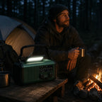 Emergency Radio Hand Crank & Solar Power Bank