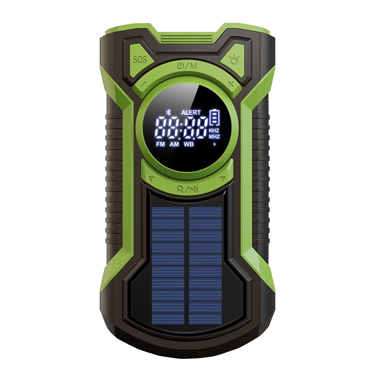 Emergency Radio NOAA Weather Solar, Hand-Crank & USB-C