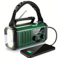 Emergency Radio Solar & Hand-Crank 10,000mAh