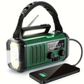 Emergency Radio Solar & Hand-Crank AM/FM NOAA Alerts