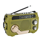 Emergency Radio Solar & Hand Crank AM FM SW