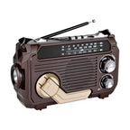 Emergency Radio Solar & Hand Crank AM FM SW