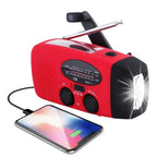 Emergency Radio Solar Hand Crank & USB